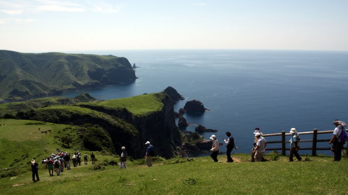hiking 西之島ツアー tour